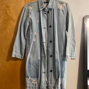 Zara Denim Coat